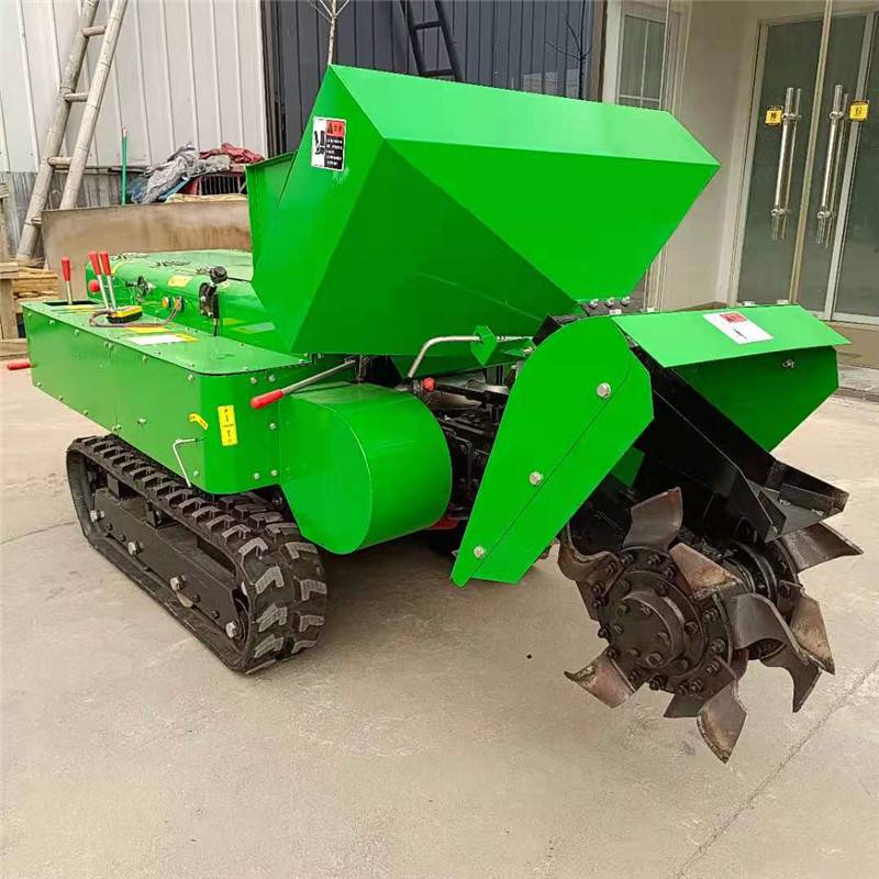 啟航牌35馬力履帶旋耕機 果園管理的多面手——從旋耕、施肥開溝到鋤草